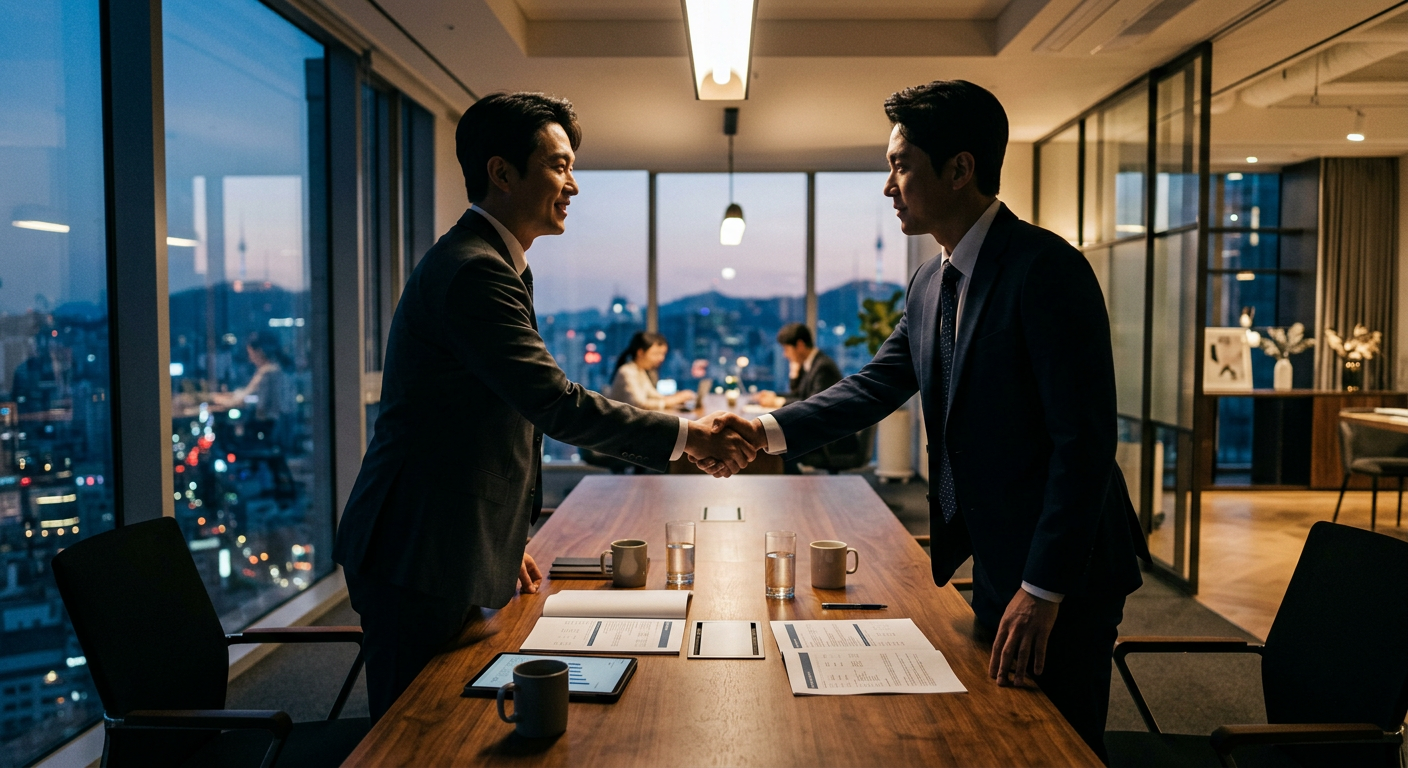 소속사 직계약 기반 기업 행사 대행사 견적 상담 장면