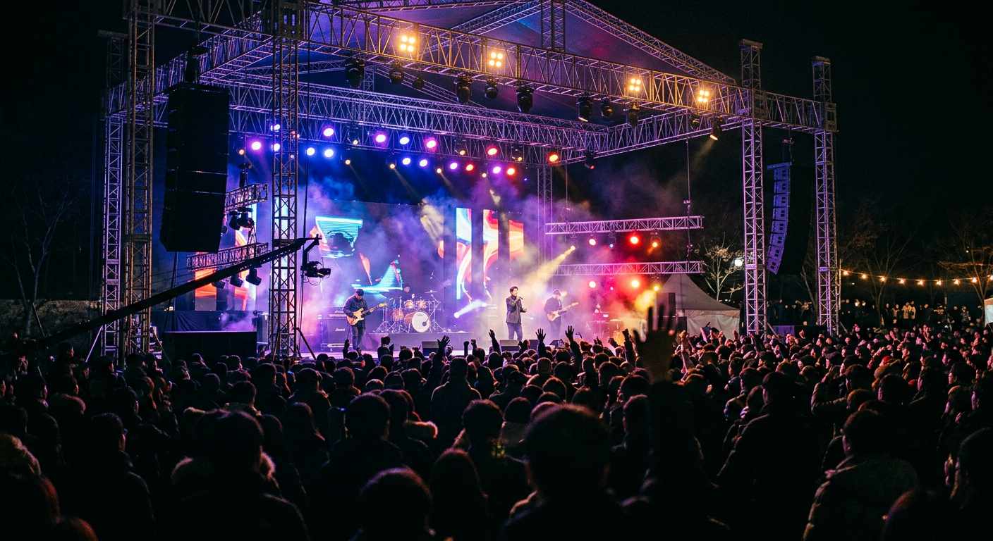 야외 콘서트 음향 무대 견적, 예산 새는 7가지
